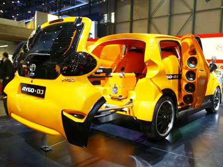 Toyota Aygo DJ Concept Car